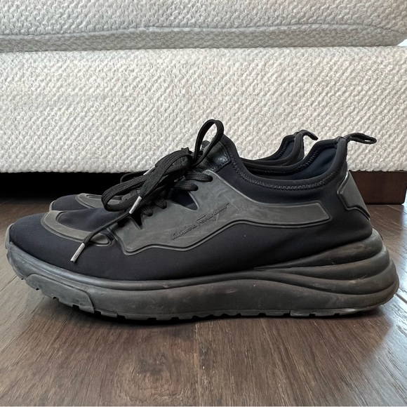 Salvatore Ferragamo Pocket Nero Men’s Sneakers - Picture 8 of 13